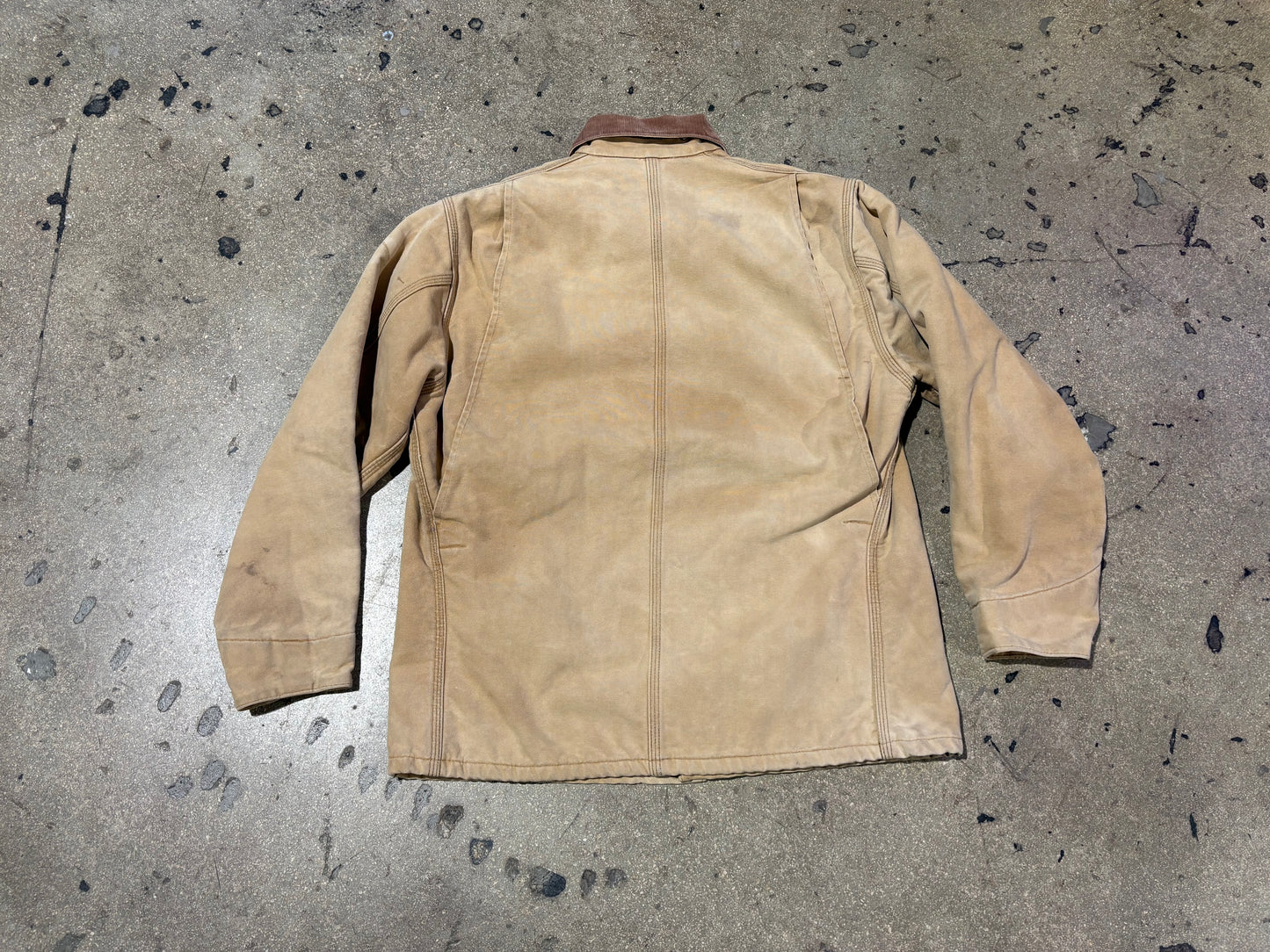 Carhartt Chore Work Jacket - Khaki Size Large