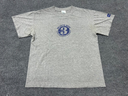 Beastie Boys 3 NYC Brouhaha Division Tee - Grey Size Medium