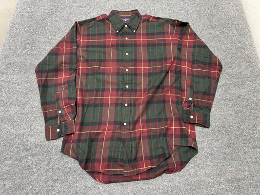 Ralph Lauren Blair Long Sleeve Button Up Shirt - Multi Size Medium