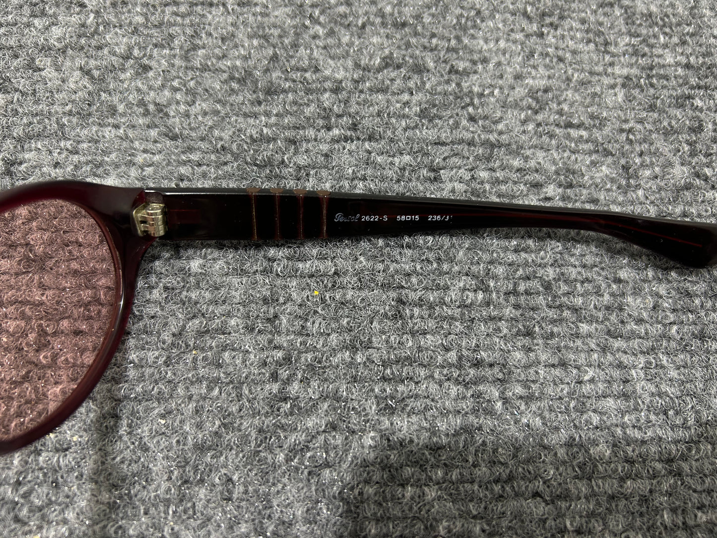 Persol Oval Lense Glasses - Red