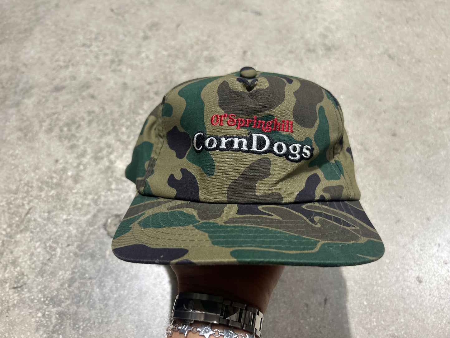 Ol Springhill Corn Dogs Hat - Camo