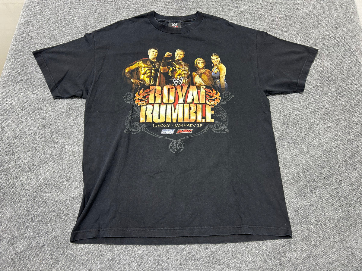 WWE Royal Rumble Tee - Black Size XL