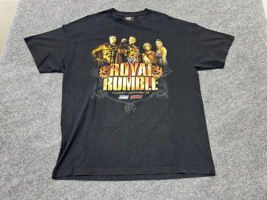 WWE Royal Rumble Tee - Black Size XL