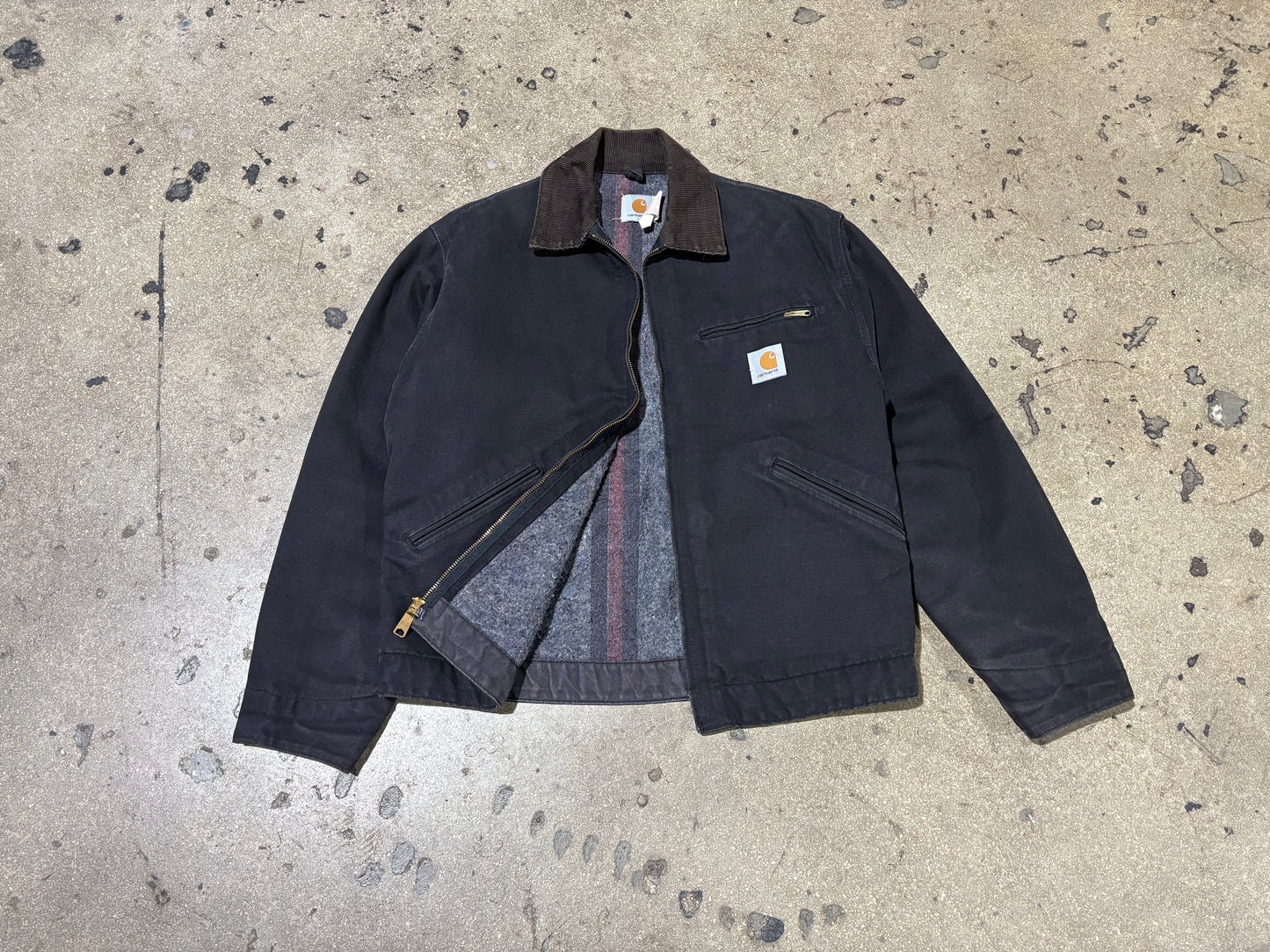 Carhartt Detroit JB105 Jacket - Black Size Large