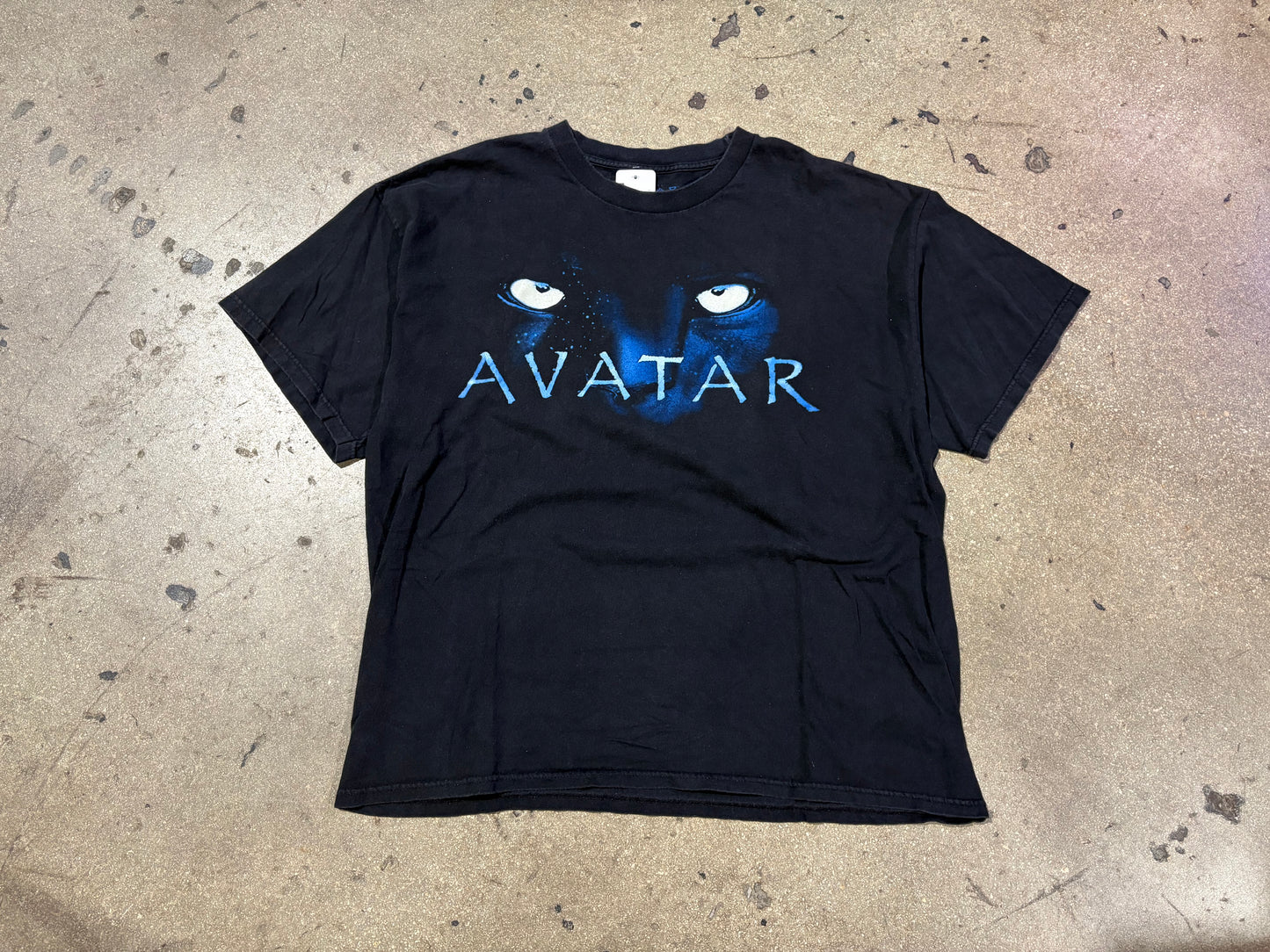 Avatar Movie Title Tee - Black Size XXL