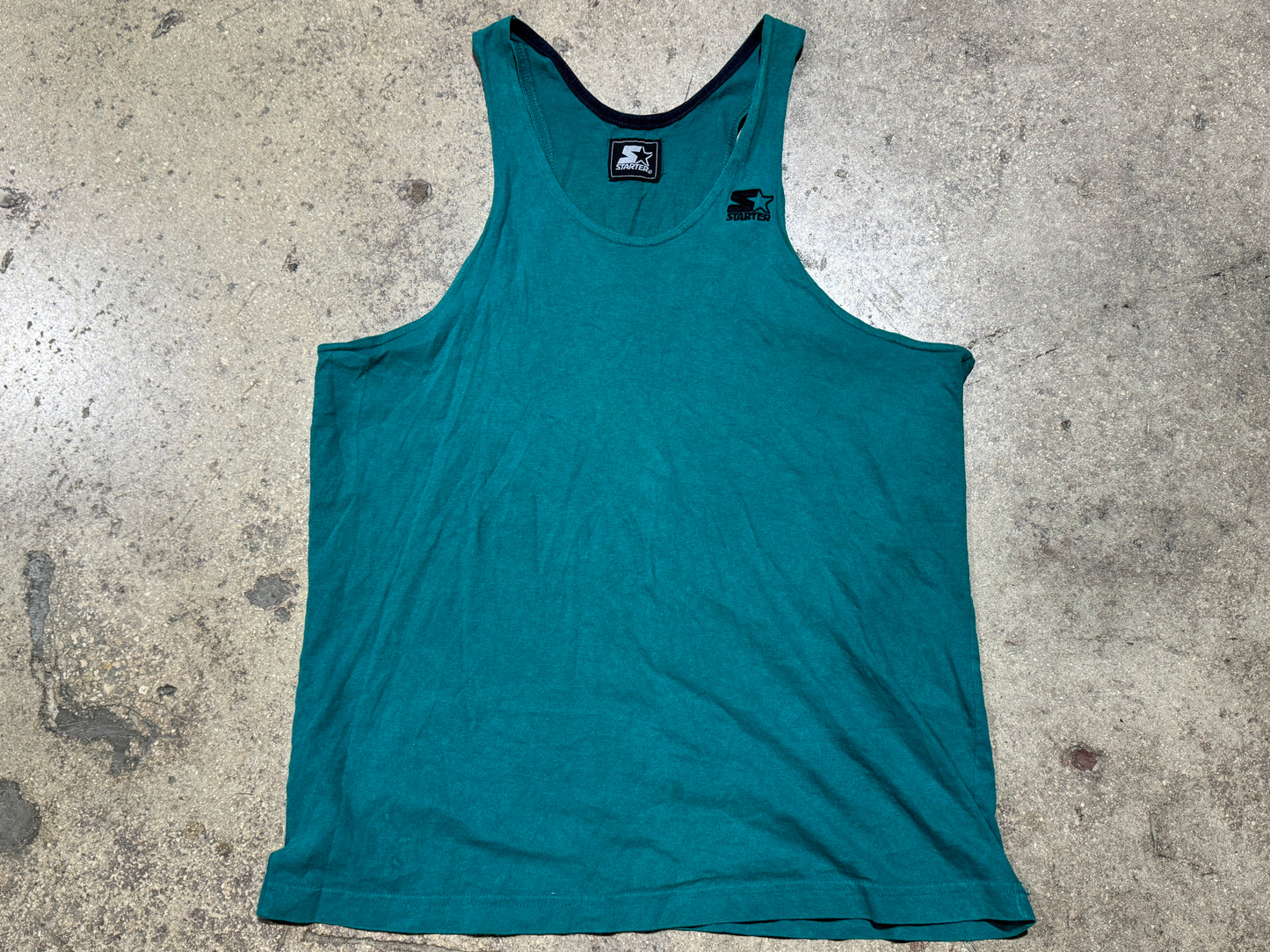 Starter Tank - Teal Size Large