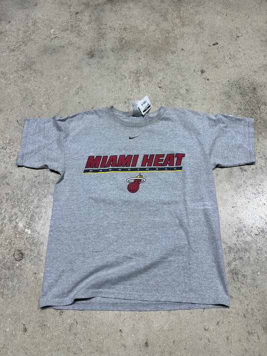 Miami Heat Nike Tee - Grey Size XL