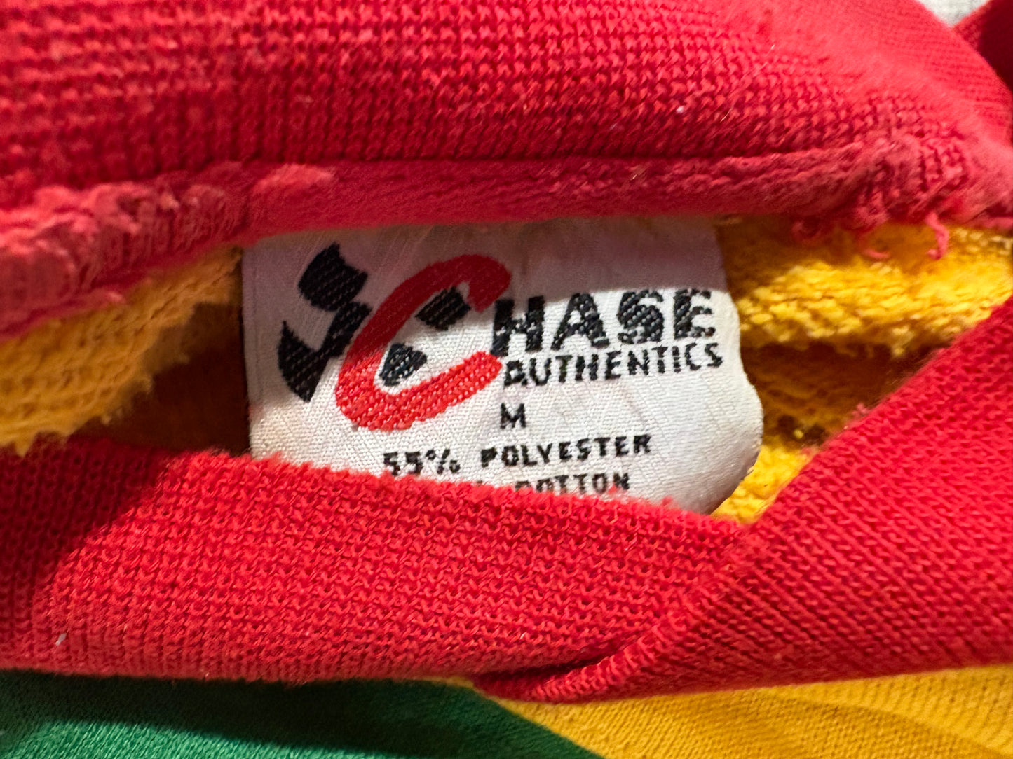 Chase NASCAR Kelloggs Corn Flakes Crewneck Sweatshirt - Yellow / Red Size Medium