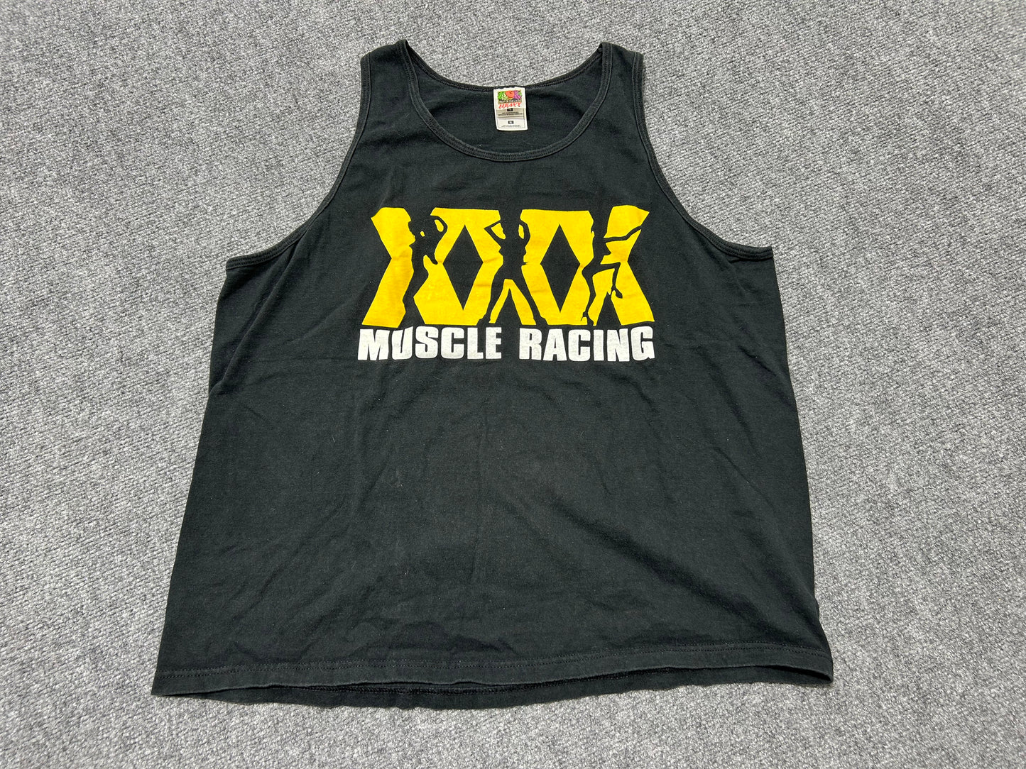 XXX Muscle Racing The Bitch Is Back Tank Top Tee - Black Size XL(con)