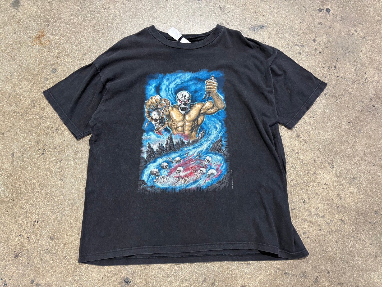 1998 Stone Cold Kill Them All Tee - Black Size XL (25x28.5)