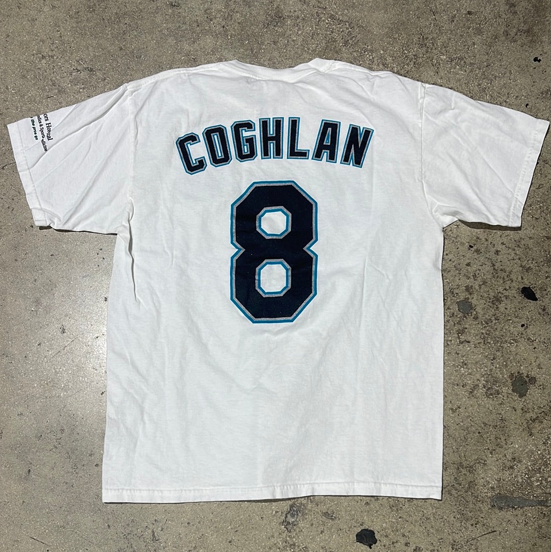 Florida Marlins Chris Coghlan Jersey Tee - White Size XL