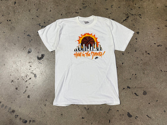 Nike Heat in The Streets Tee - White Size XL