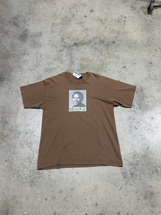 Serial Killer OJ Simpson Honky Tee - Faded Brown Size XL