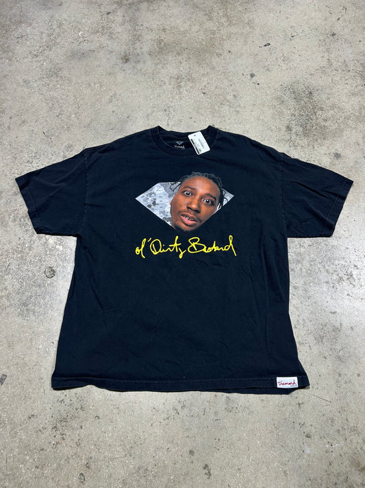 Diamond Supply Co. x Ol' Dirty Bastard Tee - Black Size 2XL