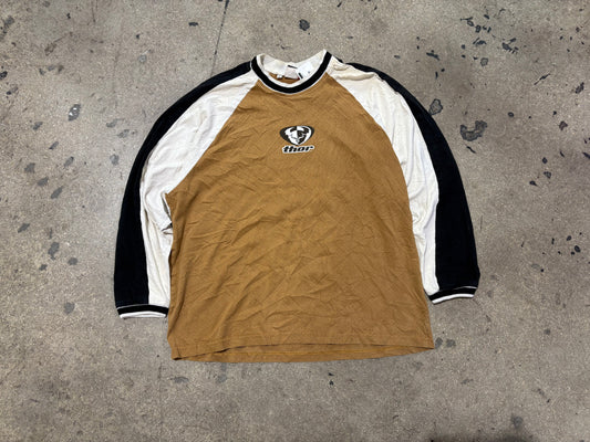 Thor Perforated Jersey - Wheat Size Large