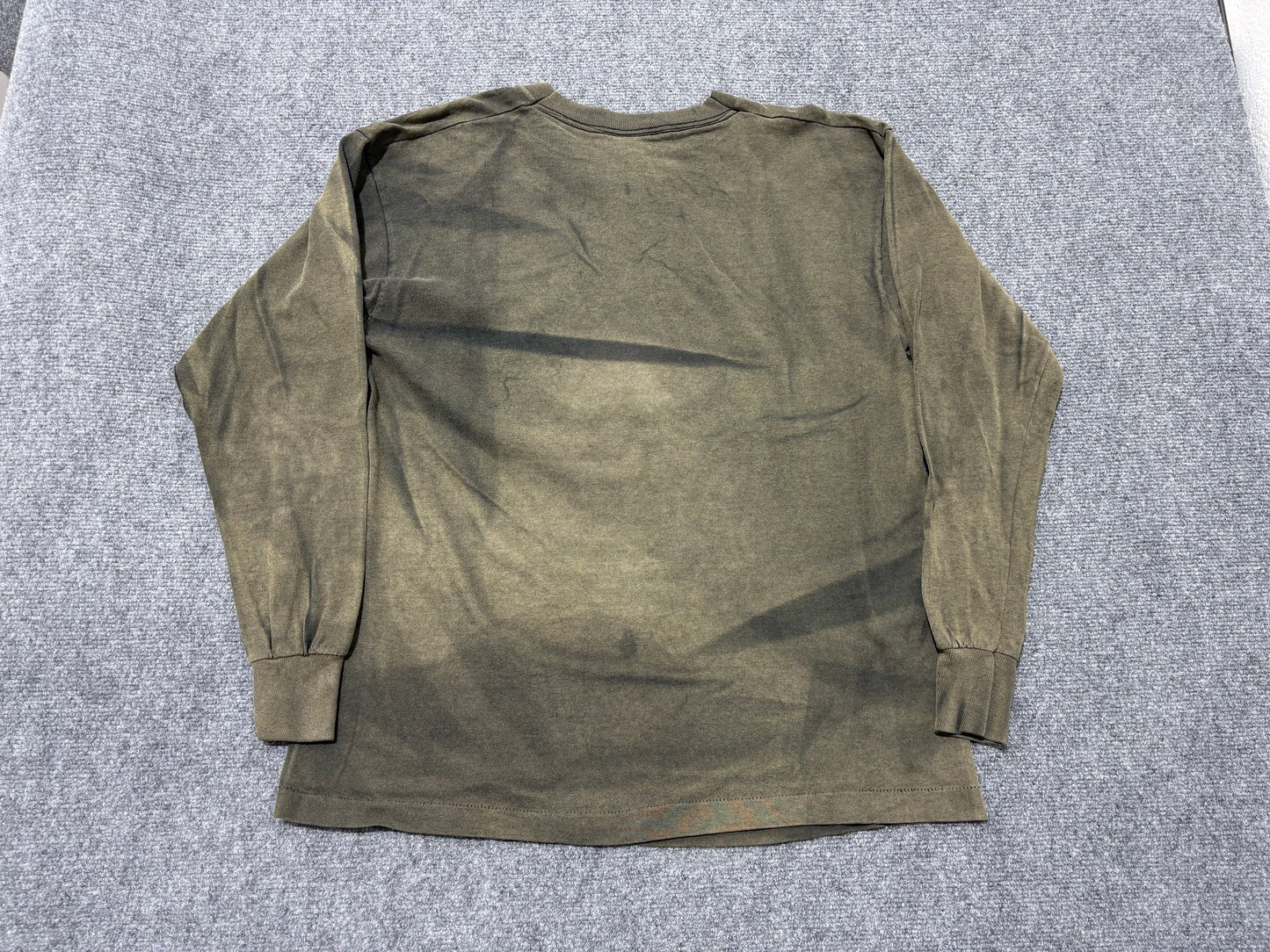 Faded Halloween Critter's Tavern L/S Tee - Black Size Large (21 x 27.5)