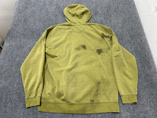 Carhartt Zip Up Hoodie - Light Olive Size XL