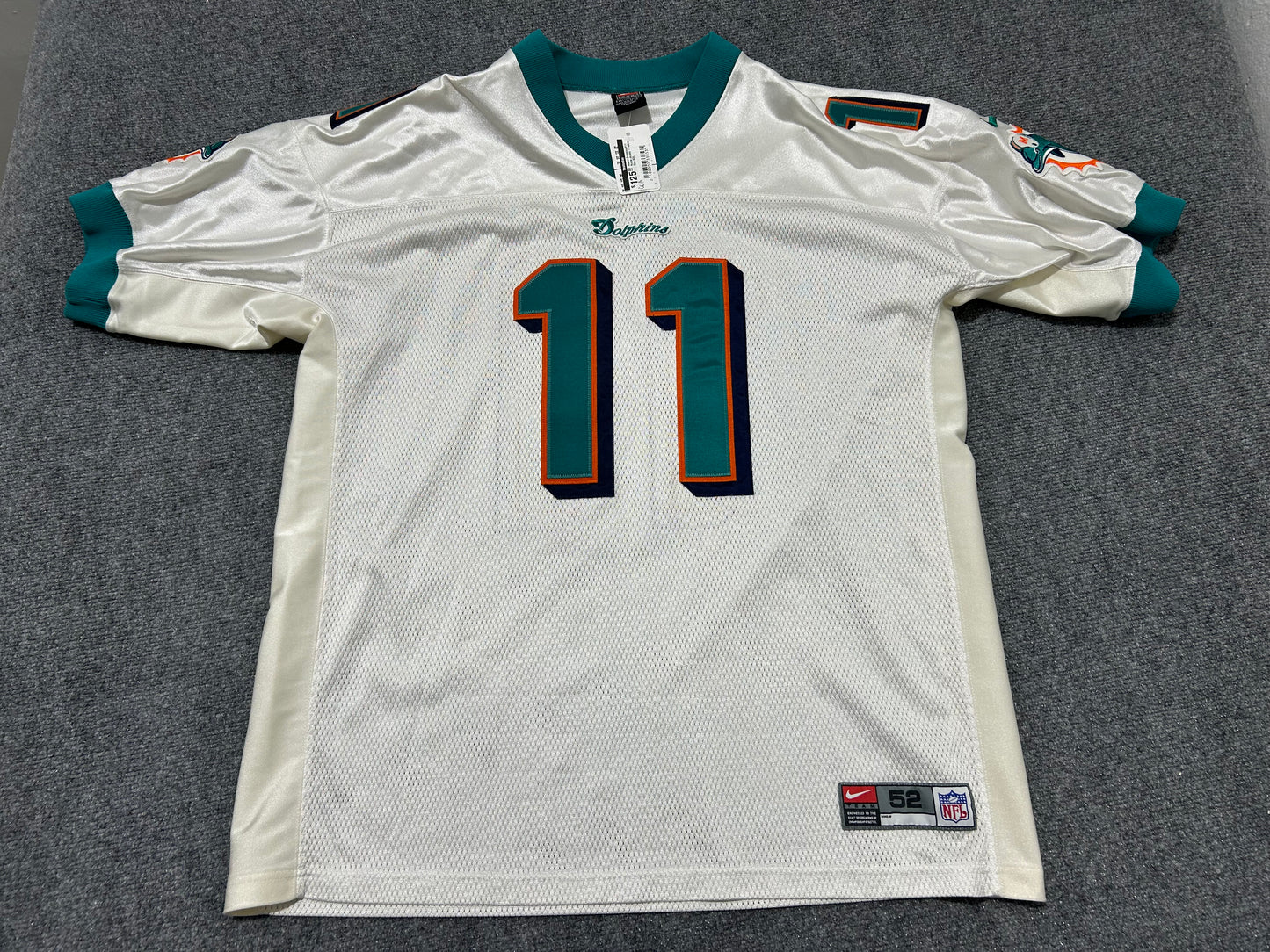 Miami Dolphins #11 Home Jersey - White Size XXL