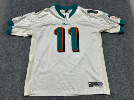 Miami Dolphins #11 Home Jersey - White Size XXL