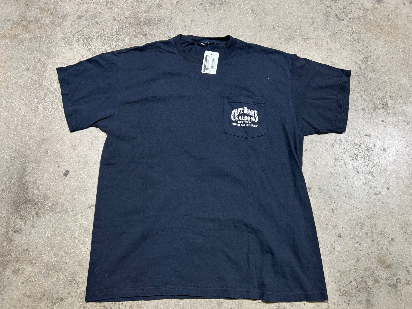 1989 Cast. Tonys Key West Saloon - Black Size XL