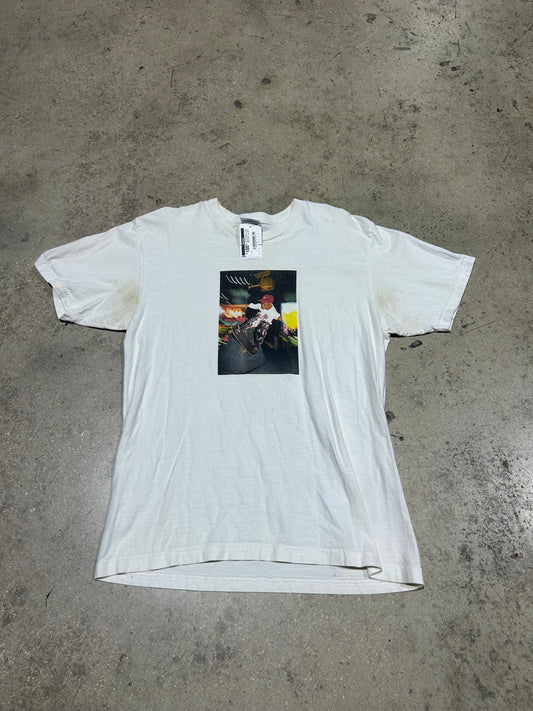 2014 Supreme x CDG Harold Hunter Tee - White Size Large
