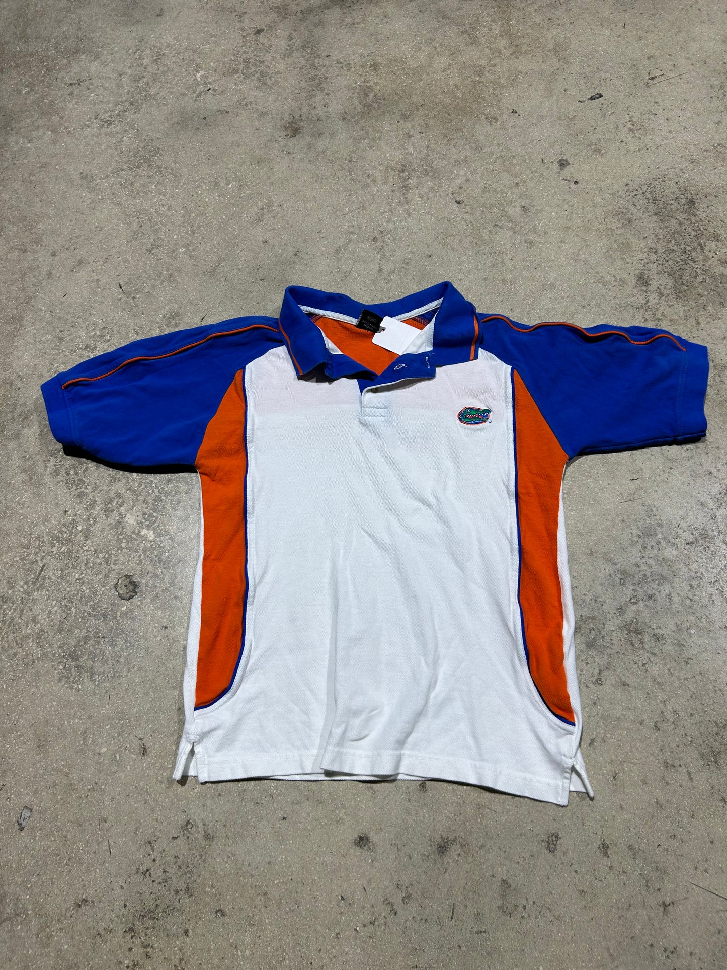 Starter University of Florida Gators Polo Shirt - White Size Medium