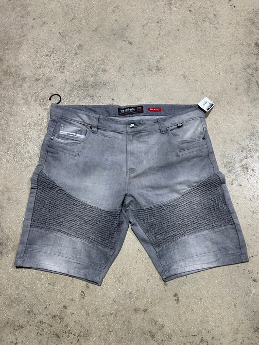 Ecko Moto Denim Shorts - Grey Size 40