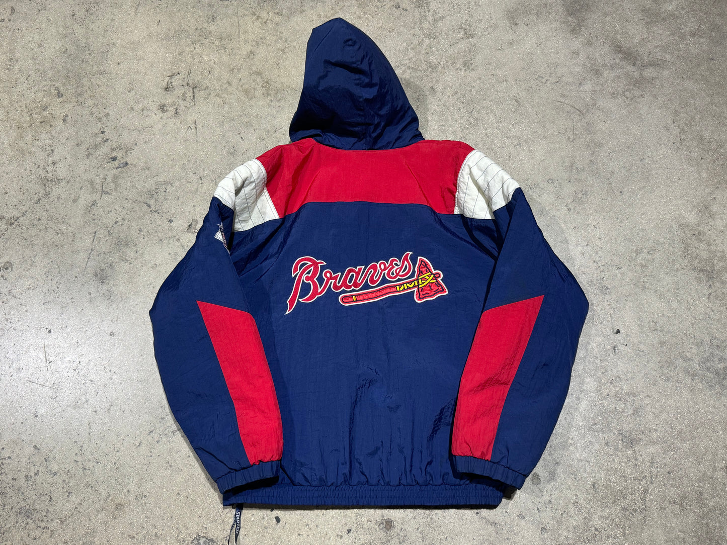 Starter Atlanta Braves Jacket Size XL