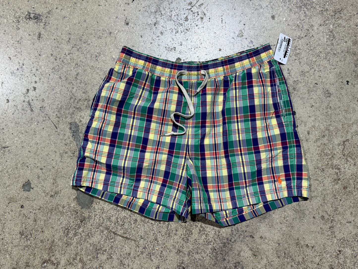 Polo Ralph Lauren Plaid Shorts Size Large