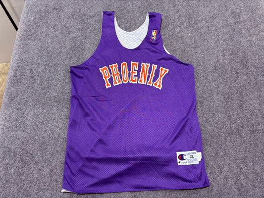 Champion Phoenix Suns Reversible Jersey - Purple / White Size XL