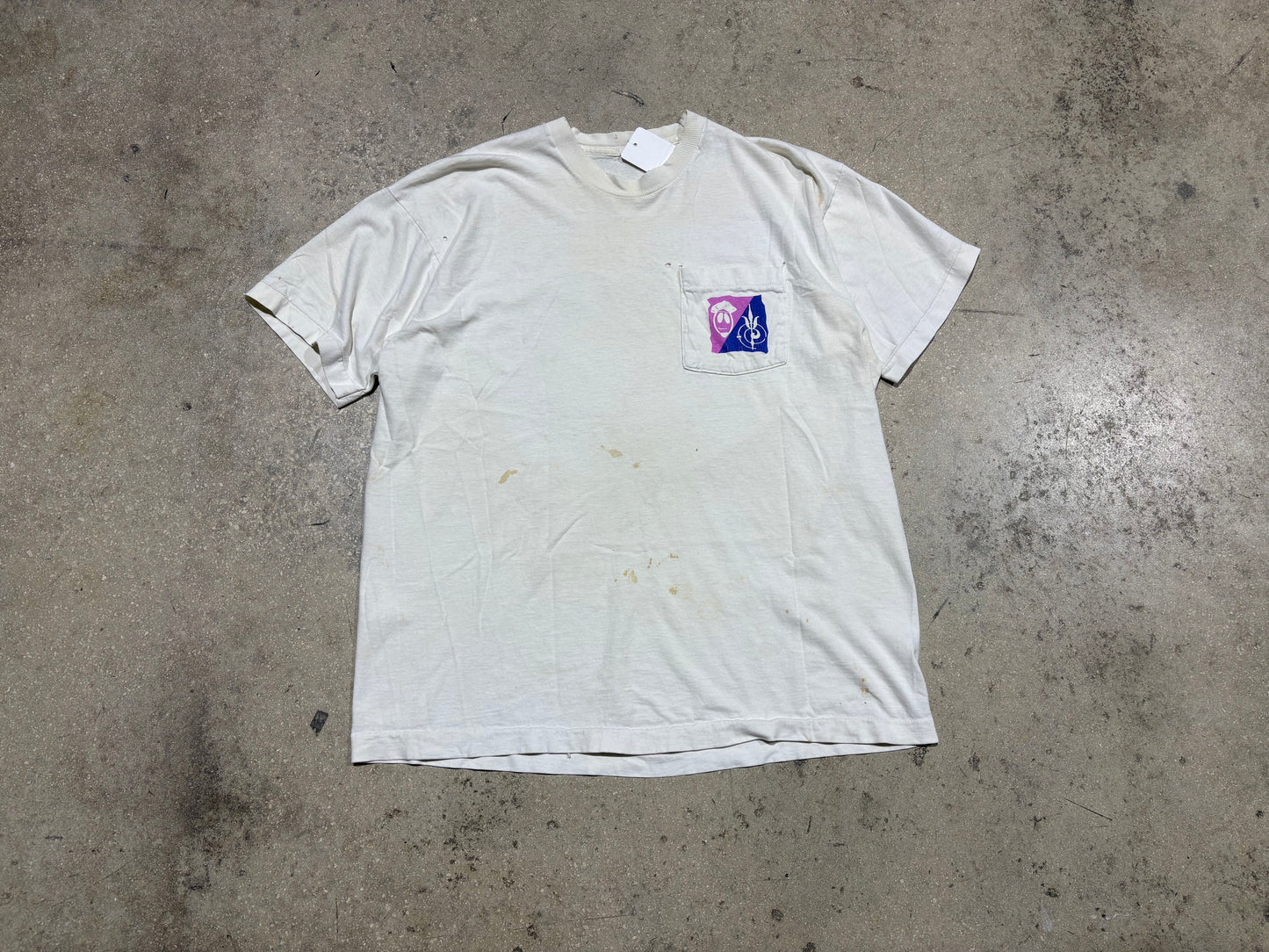 1998 Edwin McCain And Gibb Droll Tee - White Size XL