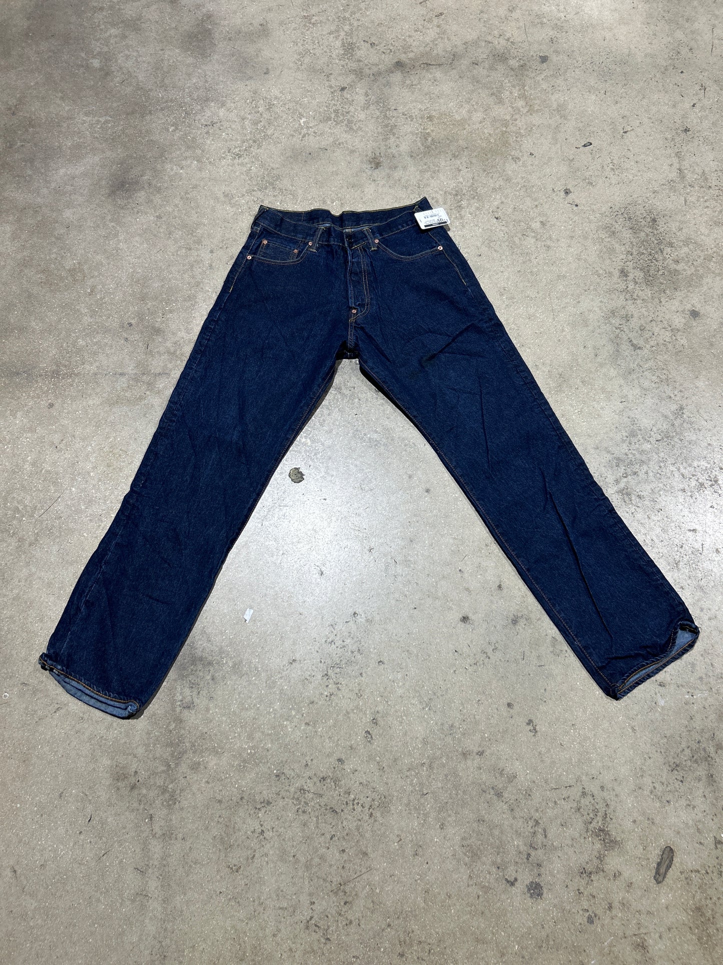 Red Monkey Shibari Denim Jeans - Dark Wash Size 34x33.5