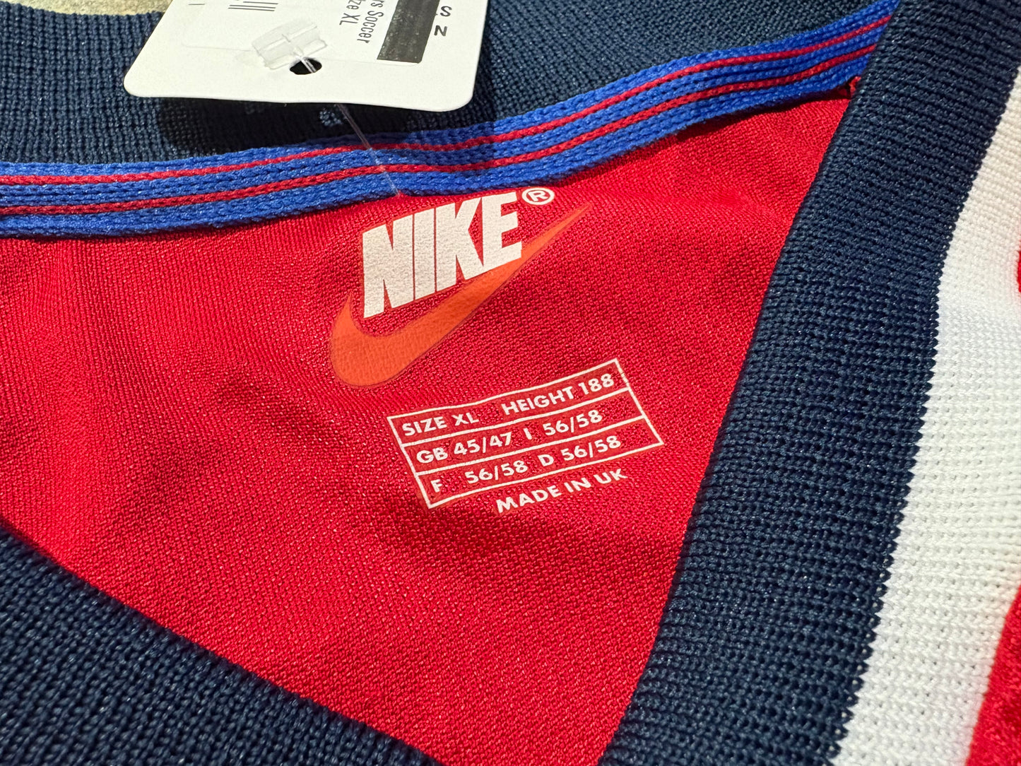 Glasgow Rangers Soccer Jersey - Red Size XL