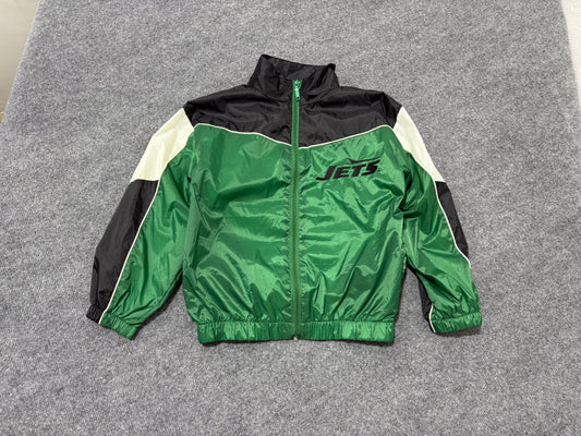 Youth New York Jets Windbreaker Jacket - Green/ Black Size Youth Medium