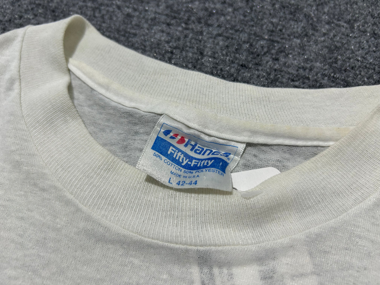 80s Air Jamaica Tee - White Size Large