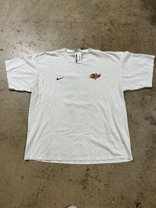1997 Air It Out Miami Dolphins Tee - White Size XL