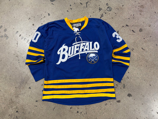 Reebok Buffalo Sabres Miller #30 Authentic ON ICE Jersey Size 52