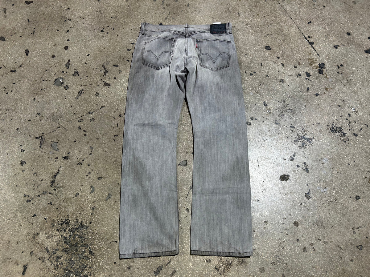 Levis 514 Jeans - Gray Size 36x32