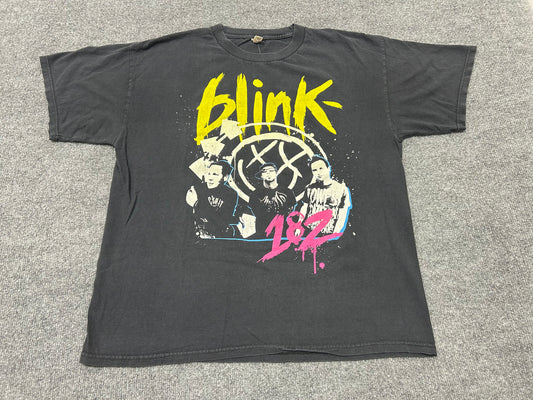 2009 Blink 182 Band Tee - Black Size XL