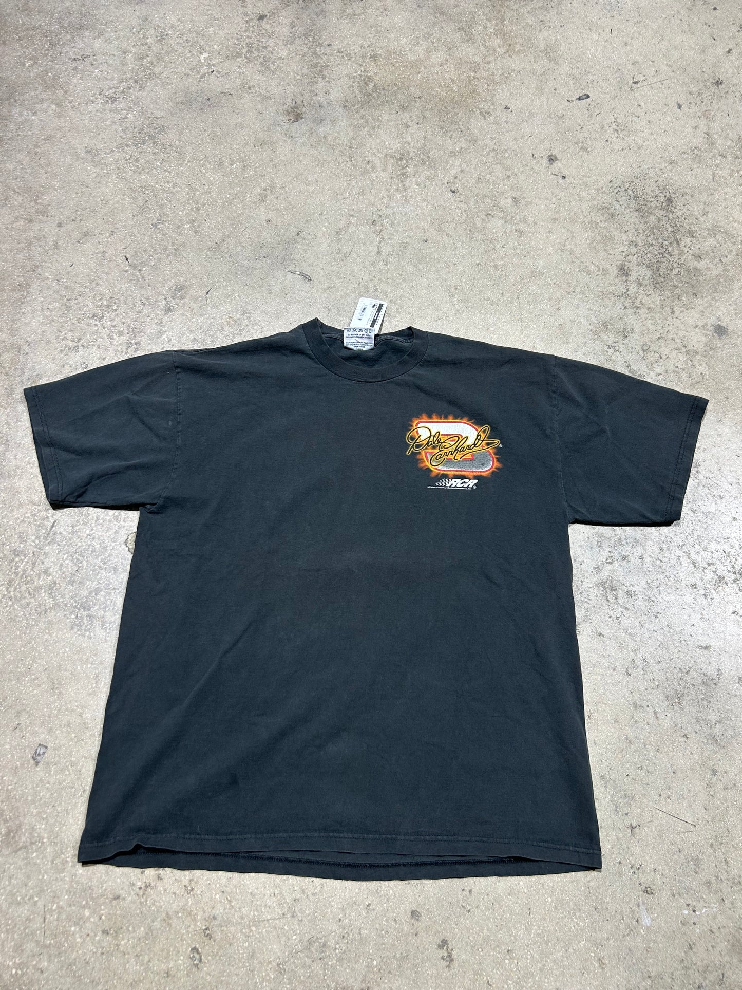 Dale Earnhardt Man In Black Tee - Black Size XL