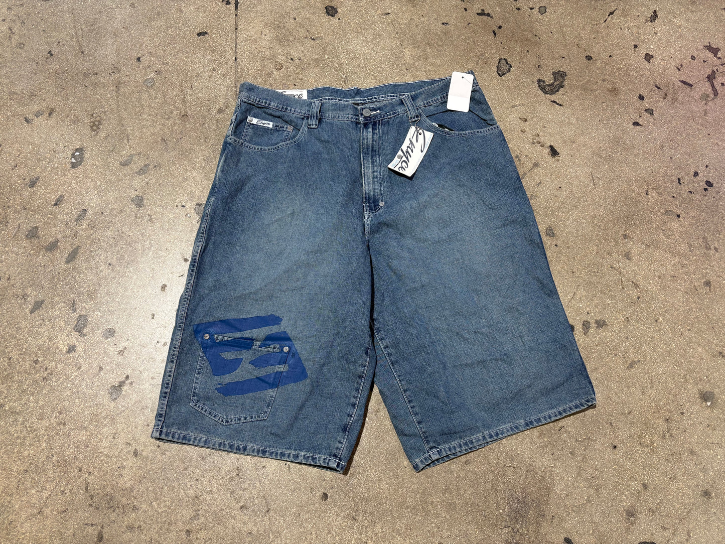 Enyce Denim Jean Shorts - Blue Size 40