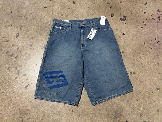 Enyce Denim Jean Shorts - Blue Size 40