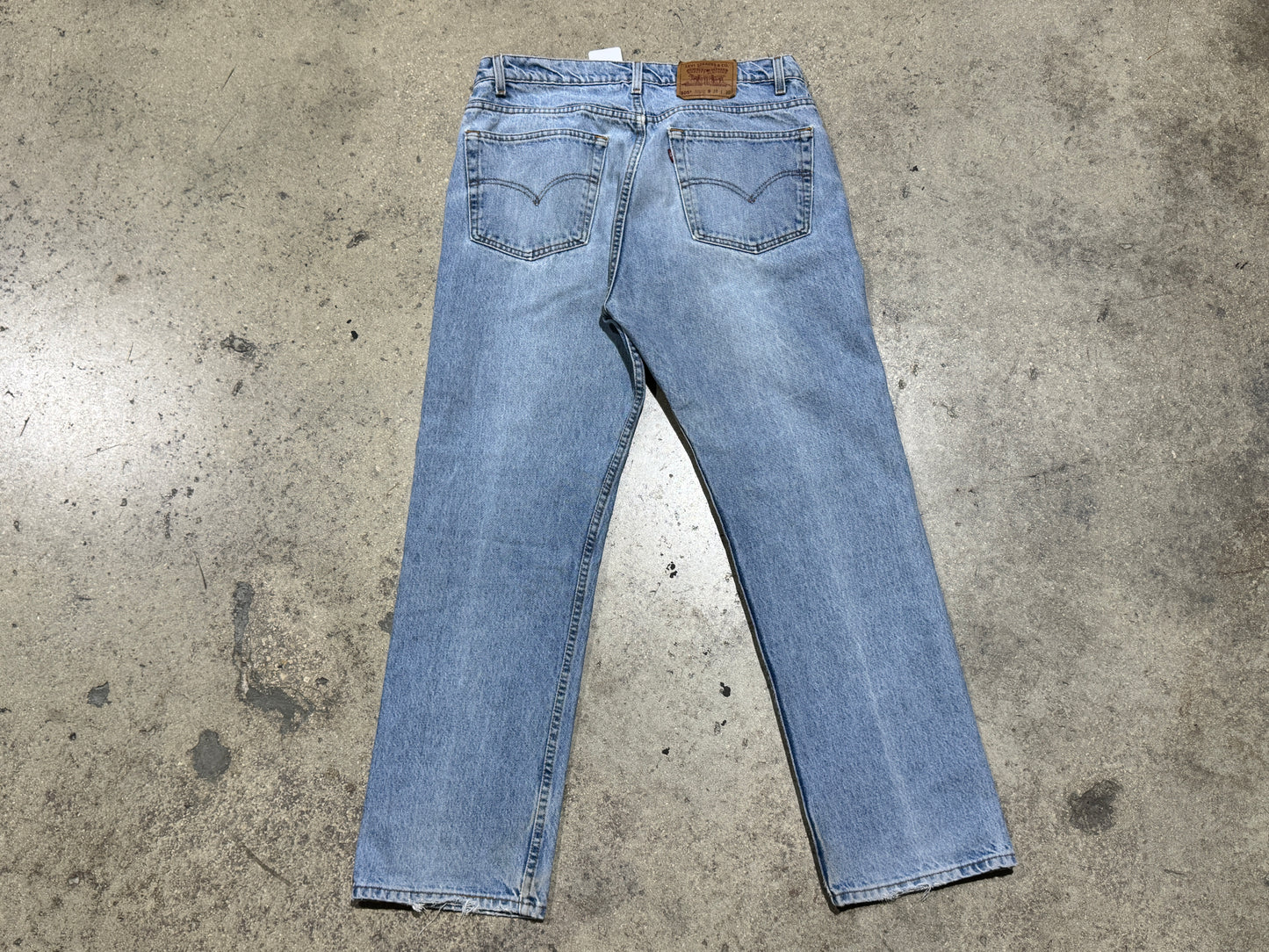 Levi 505 Denim Jeans - Light Wash Size W38xL30