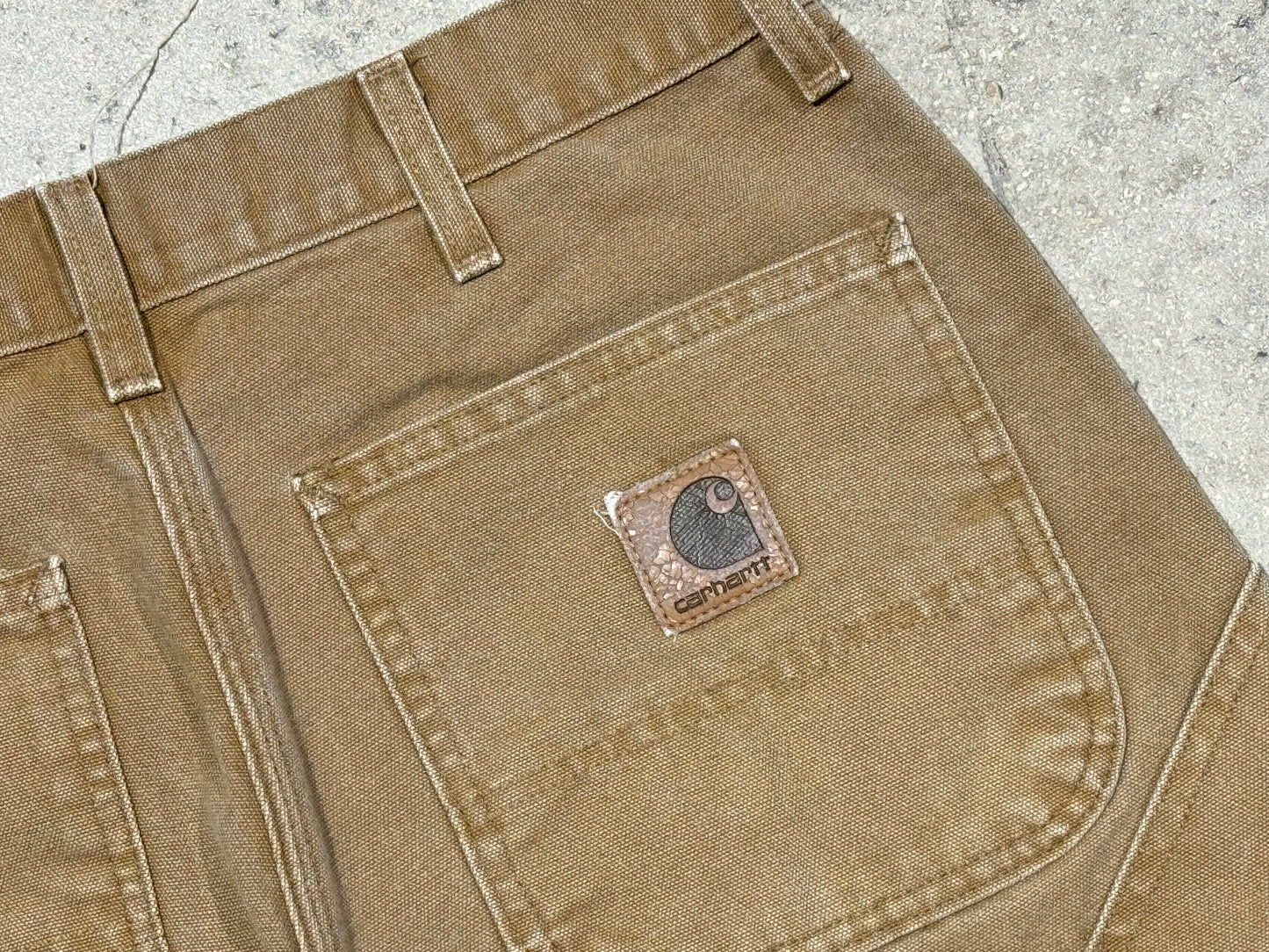 Carhartt Carpenter Shorts - Golden Brown Size 32