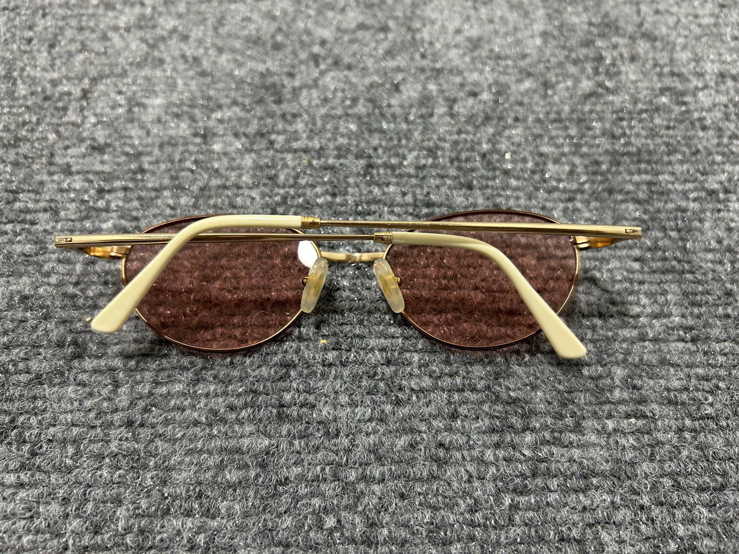 Augar Thin Glasses - Silver/Pink