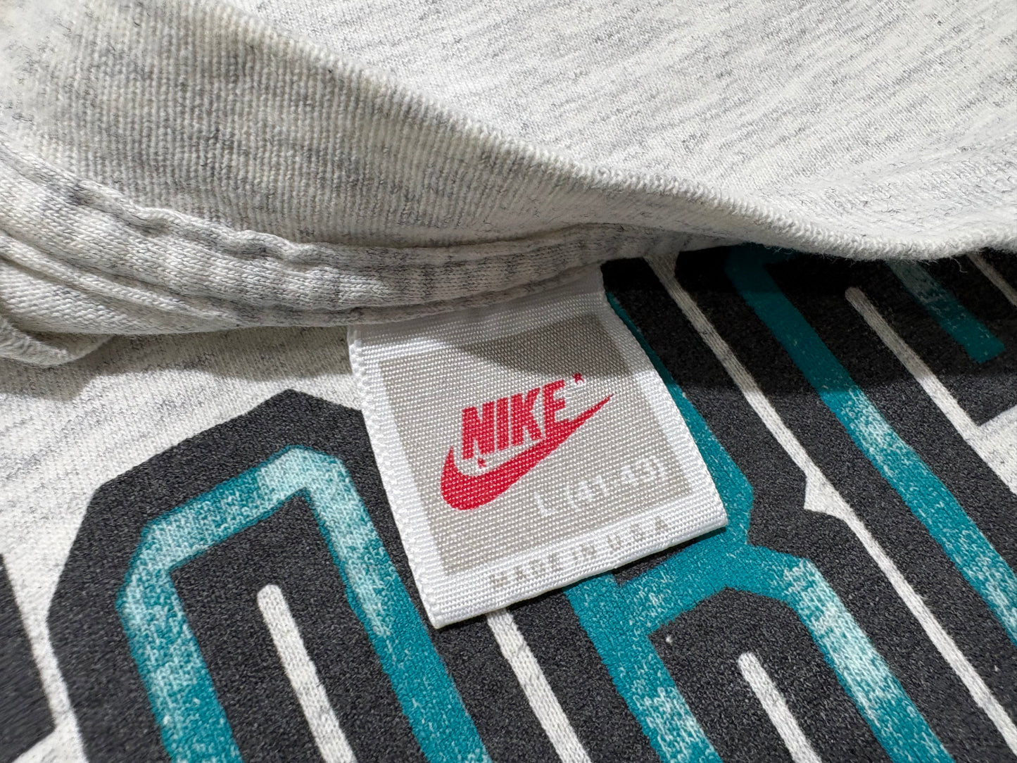 Nike Force Logo Tee - Grey Size Large