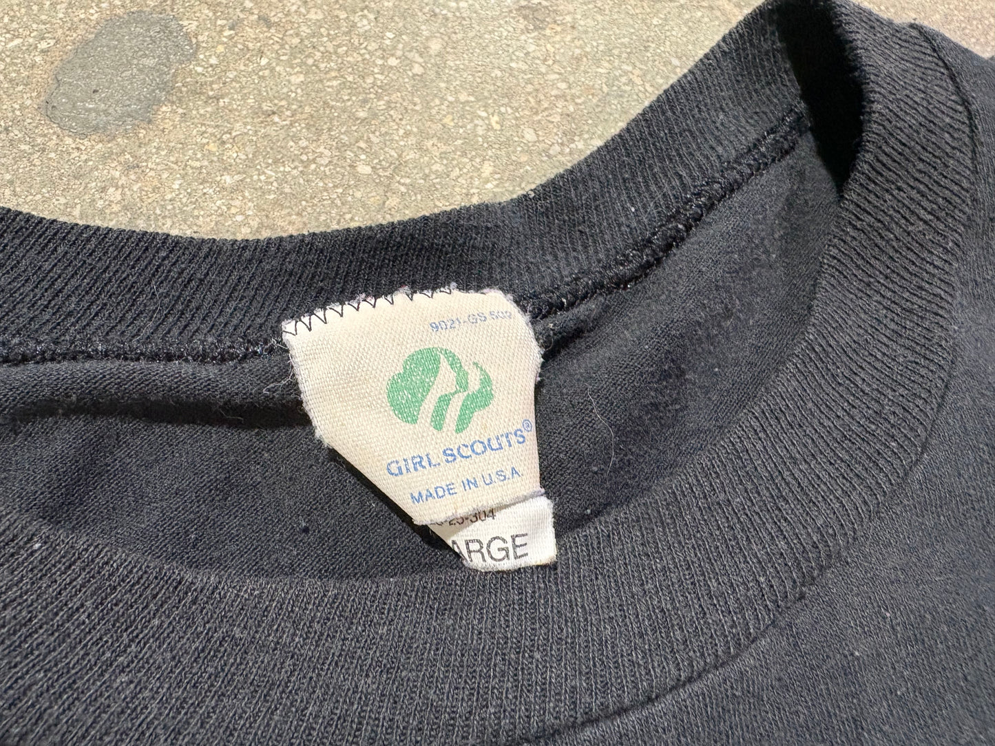 1990 Miami Beach The Girl Scouts Tee - Black Size XL