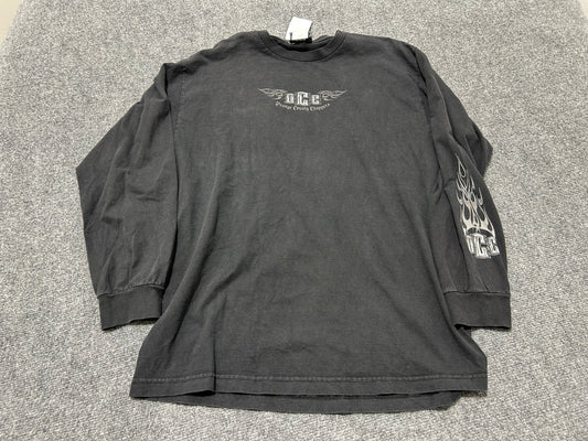 Orange County Choppers Sword Longsleeve Tee - Black Size Large