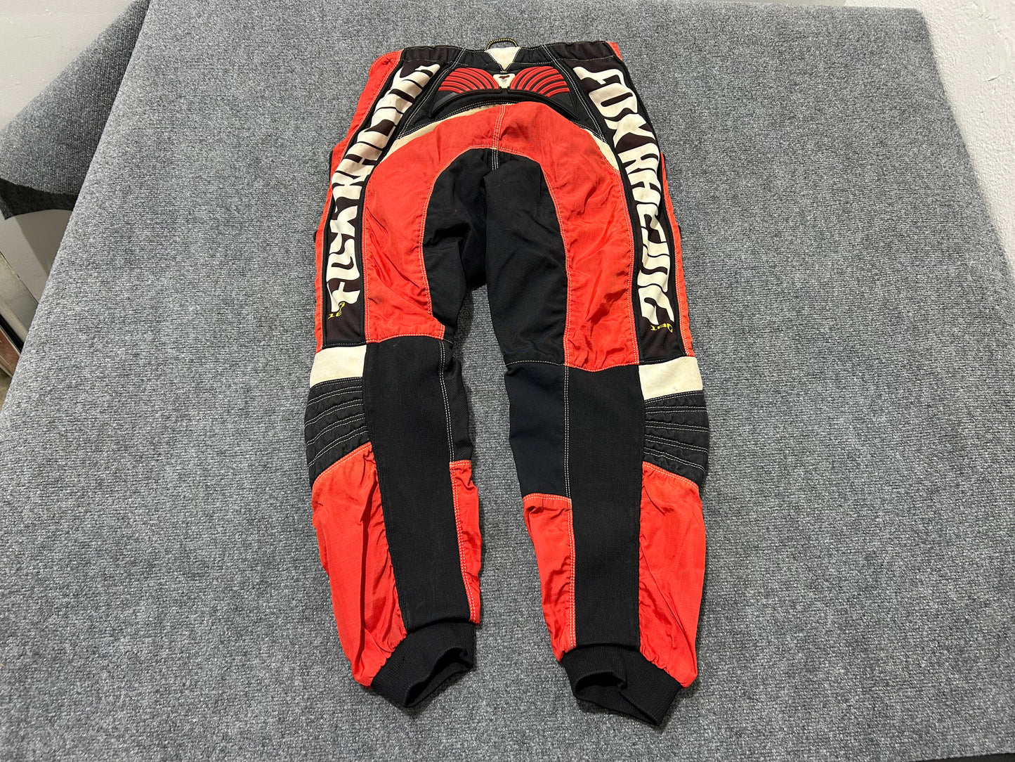 FOX Motorcross Pants - Red/White Size 32