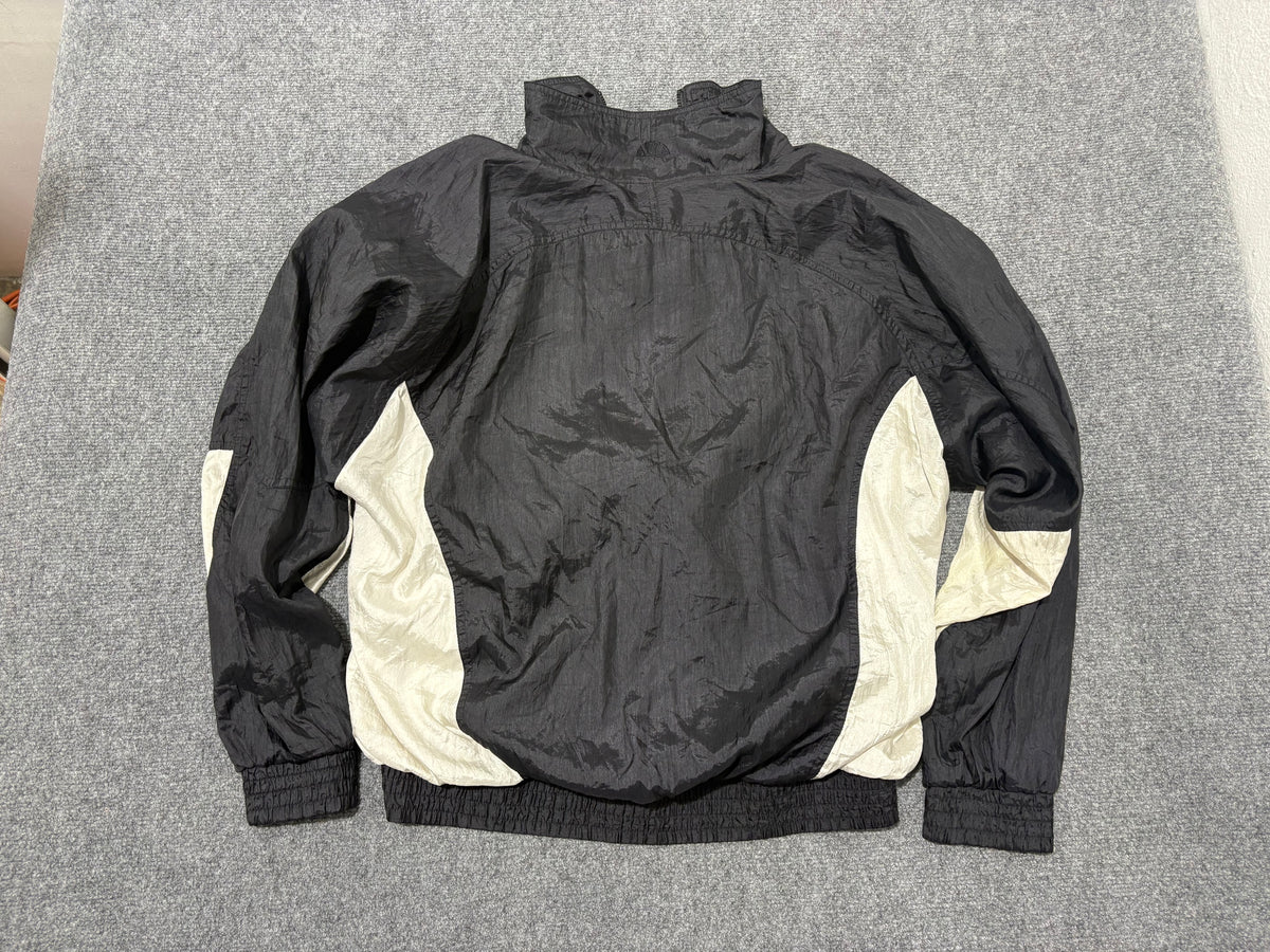Ellesse Zip Up Windbreaker Jacket - Black / White Size XL